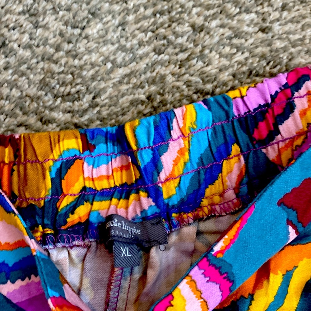 Haute Hippie wide leg pants